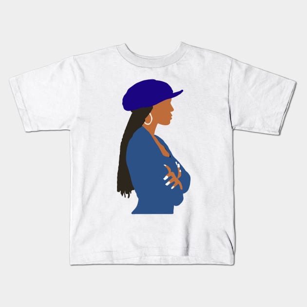 Janet Jackson Unbreakable  Poetic Justice Kids T-Shirt by satitue